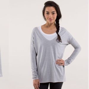 lulu lemon flip your dog long sleeve